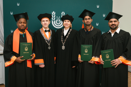 Foreign Graduates from the Faculty of Engineering and Information Technologies Celebrated